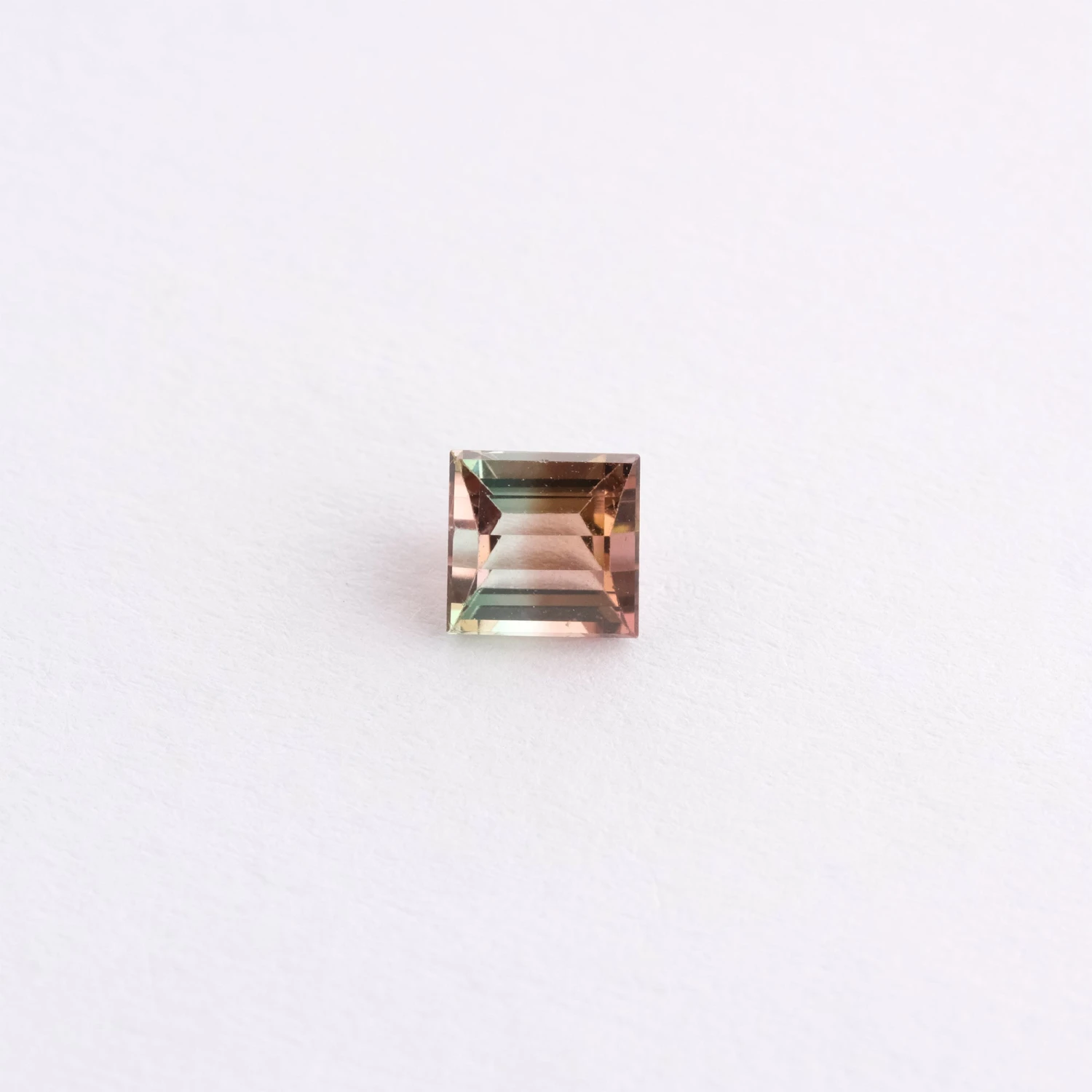 .70 Carat Watermelon Brilliant Cut Tourmaline Gemstone 2 .70 Carat Watermelon Brilliant Cut Tourmaline Gemstone - Image 2