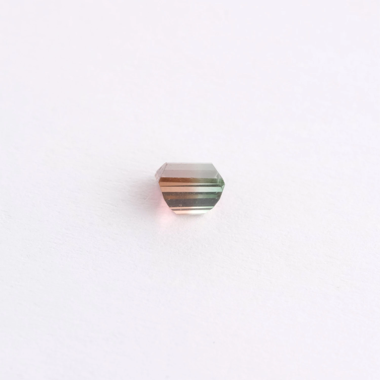 .70 Carat Watermelon Brilliant Cut Tourmaline Gemstone 4 .70 Carat Watermelon Brilliant Cut Tourmaline Gemstone - Image 4