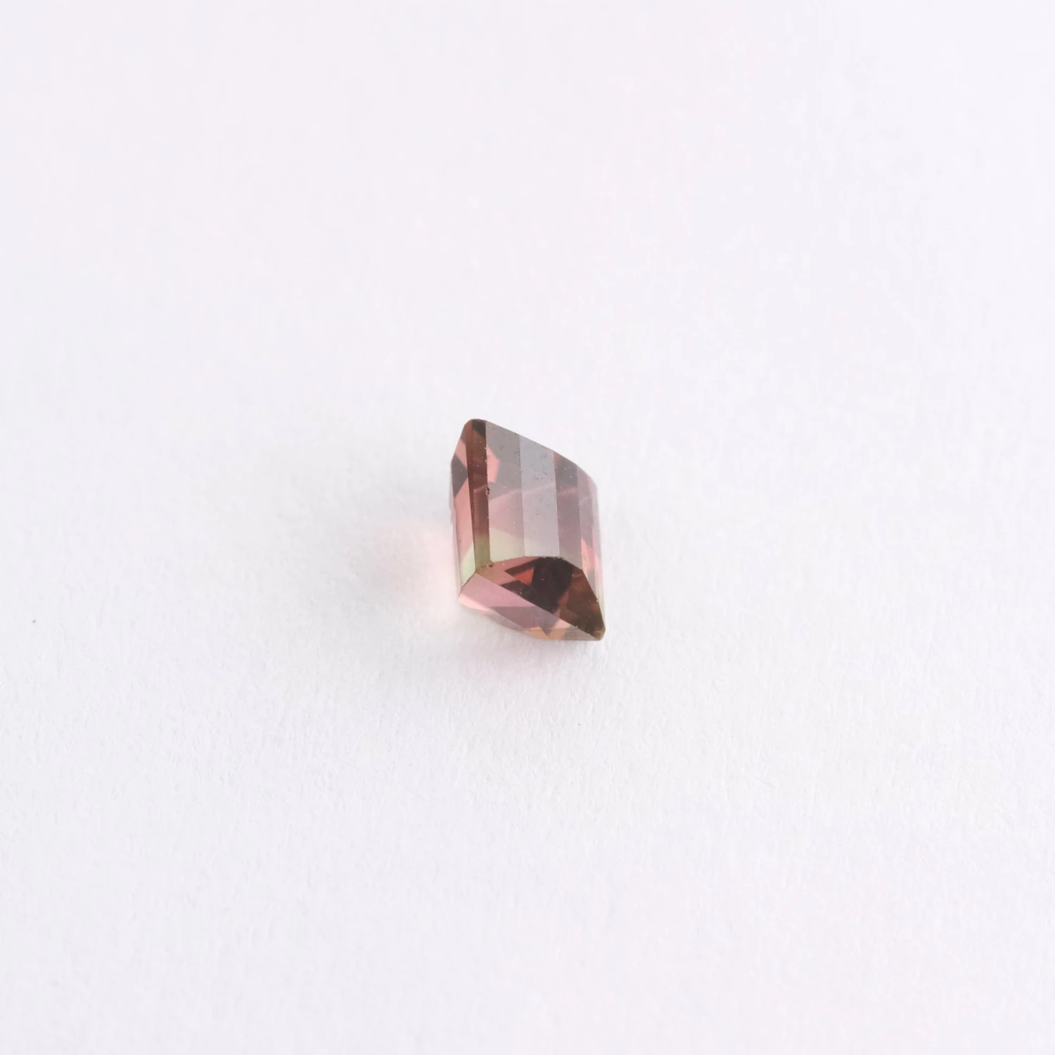 .70 Carat Watermelon Brilliant Cut Tourmaline Gemstone 5 .70 Carat Watermelon Brilliant Cut Tourmaline Gemstone - Image 5