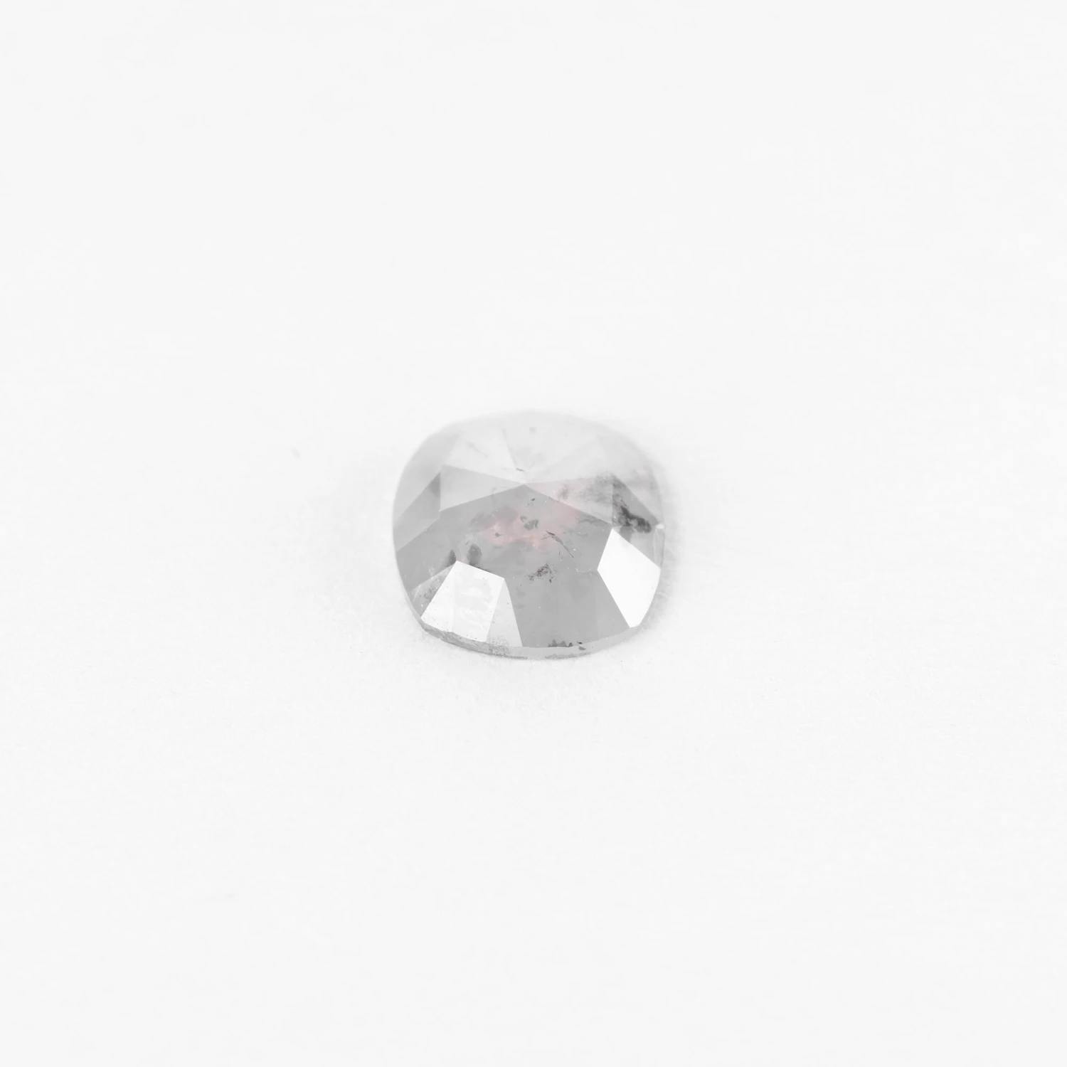 .76 Carat Salt And Pepper Rose Cut Oval Diamond 3 .76 Carat Salt And Pepper Rose Cut Oval Diamond - Image 3