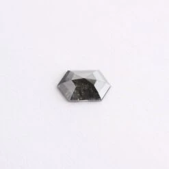 .84 Carat Salt And Pepper Rose Cut Hexagon Diamond 9 .84 Carat Salt And Pepper Rose Cut Hexagon Diamond -Point No Point Studio Store 0.84 535 5 030a12df 97c3 4c5e 95f2 0bfb7425ed05