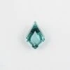 .91 Carat Light Blue Teal Double Cut Kite Tourmaline