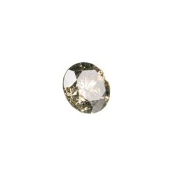 .92 Carat Salt And Pepper Brilliant Cut Round Diamond -Point No Point Studio Store 0.92 585 3