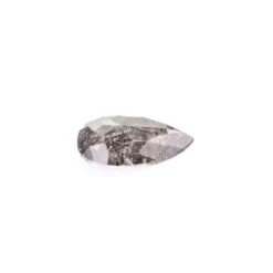 .94 Carat Salt And Pepper Double Cut Pear Diamond 5 .94 Carat Salt And Pepper Double Cut Pear Diamond -Point No Point Studio Store 0.94 580x 3