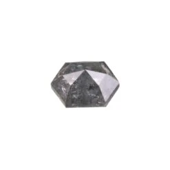 .98 Carat Salt And Pepper Rose Cut Hexagon Diamond 5 .98 Carat Salt And Pepper Rose Cut Hexagon Diamond -Point No Point Studio Store 0.98 568 2 6b1e9bac f913 4ee6 8ffc 4bb352b786bb