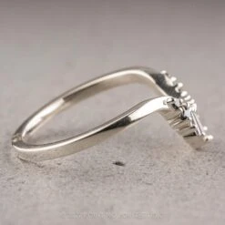 Baguette Diamond Wedding Band, Ombre Wren Setting, Platinum 15 Baguette Diamond Wedding Band, Ombre Wren Setting, Platinum -Point No Point Studio Store 01192022CCWB1WG 3 2f7b086a 2bc7 4a02 ab40 25e18a5b20b6