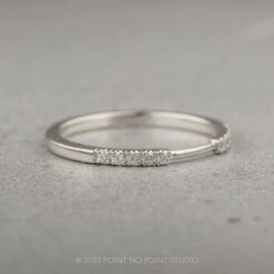 5 Diamond Harper Cuff, 14k White Gold -Point No Point Studio Store 02012023BWG 3 75040a61 2c61 41ca ad2e 0b8d96d6d24e