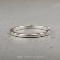 5 Diamond Harper Cuff, 14k White Gold -Point No Point Studio Store 02012023BWG 4 d96e605c 9e97 4865 b8c9 7fd5b7e76a6b