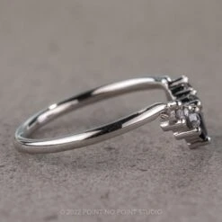 Cassiopeia Sapphire And Diamond Wedding Band, Platinum -Point No Point Studio Store 04122022B 3 37a61a1e 1c2e 480a 9106 f65f0b1cec3b