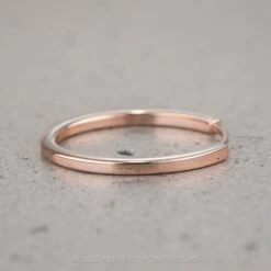Harper Cuff Wedding Band, 14k Rose Gold 13 Harper Cuff Wedding Band, 14k Rose Gold -Point No Point Studio Store 04282022J 3