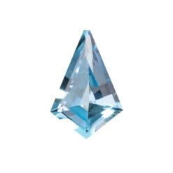 1.01 Carat Light Blue Step Cut Kite Aquamarine