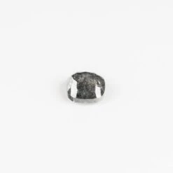 1.08 Carat Salt And Pepper Rose Cut Cushion Diamond -Point No Point Studio Store 1.08 480 3