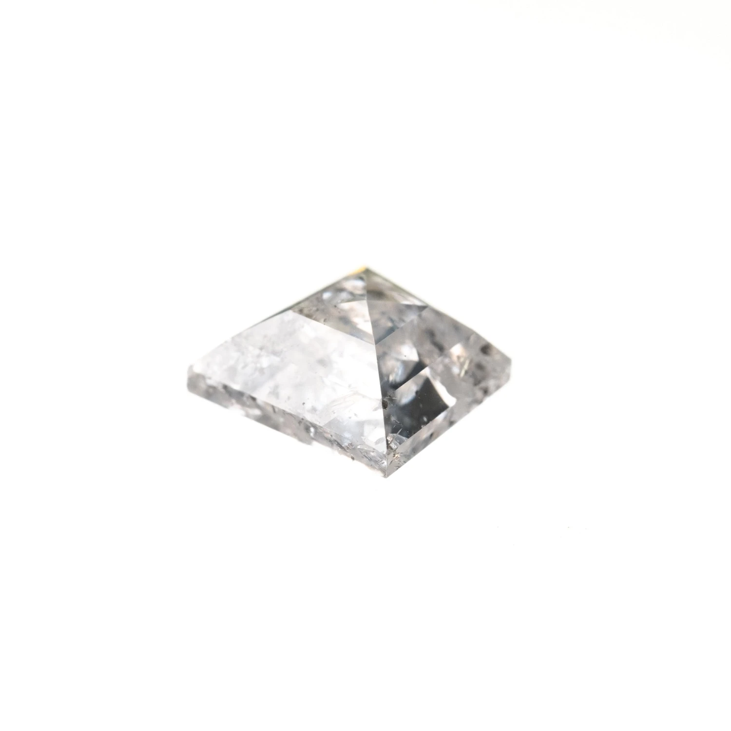 1.08 Carat Icy White Rose Cut Kite Diamond 2 1.08 Carat Icy White Rose Cut Kite Diamond - Image 2