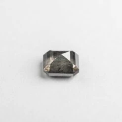 1.18 Carat Salt And Pepper Double Cut Asscher Diamond -Point No Point Studio Store 1.18 550 3