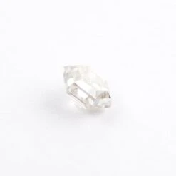 1.21 Carat Clear White Step Cut Hexagon Moissanite -Point No Point Studio Store 1.21HEX 5