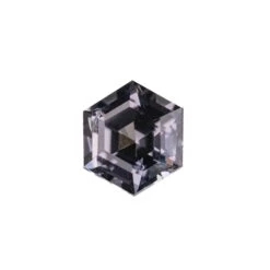 1.30 Carat Dark Grey Brilliant Cut Hexagon Spinel
