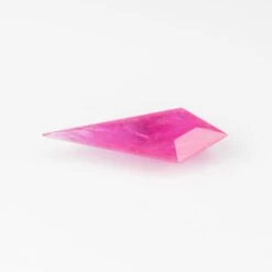 1.33 Carat Fuchsia Pink Double Cut Kite Ruby -Point No Point Studio Store 1.33 800 2