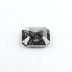 1.34 Carat Black Speckled Cut Emerald Diamond 9 1.34 Carat Black Speckled Cut Emerald Diamond -Point No Point Studio Store 1.34 535 5 b97e7359 335a 4564 a53b 7321681337be