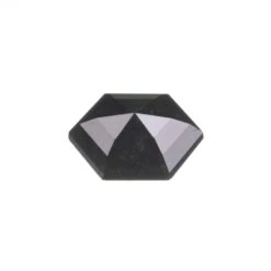 1.37 Carat Black Rose Cut Hexagon Diamond 5 1.37 Carat Black Rose Cut Hexagon Diamond -Point No Point Studio Store 1.37 580 3