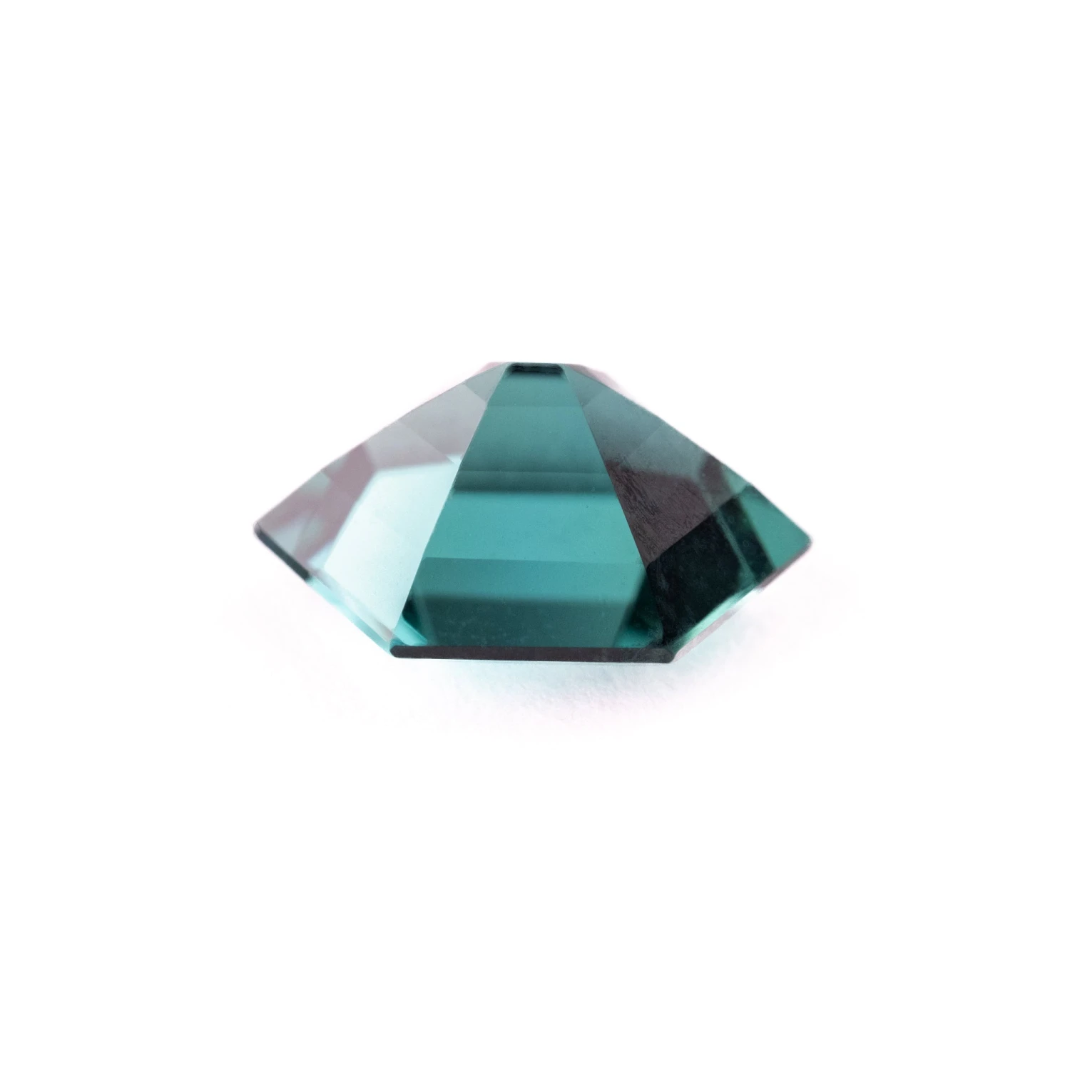 1.43 Carat Lagoon Step Cut Hexagon Tourmaline 2 1.43 Carat Lagoon Step Cut Hexagon Tourmaline - Image 2