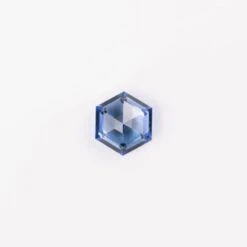 1.43 Carat Ceylon Blue Double Cut Hexagon Sapphire