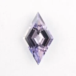 1.50 Carat Purple Step Cut Lozenge Sapphire