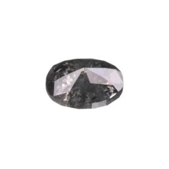 1.65 Carat Black Double Cut Oval Diamond -Point No Point Studio Store 1.65 580 3