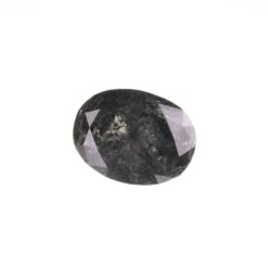 1.65 Carat Black Double Cut Oval Diamond -Point No Point Studio Store 1.65 580 5