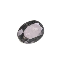 1.65 Carat Black Double Cut Oval Diamond -Point No Point Studio Store 1.65 580 6