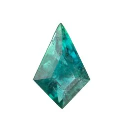 1.98 Carat Natural Green Kite Emerald