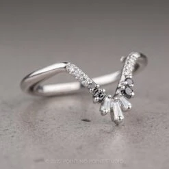 Baguette Diamond Wedding Band, Wren Setting, Platinum 5 Baguette Diamond Wedding Band, Wren Setting, Platinum -Point No Point Studio Store 11032021CWG 2 2bf33f86 9bbc 438c 8ac9 e6654dba8396