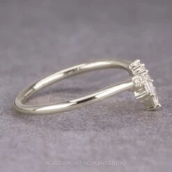 Diamond Wedding Band, Wren Wedding Ring, Platinum 5 Diamond Wedding Band, Wren Wedding Ring, Platinum -Point No Point Studio Store 1255WG 2 7dc2b2a7 4007 4a74 bd57 749c154ab58b