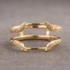 Vintage Wedding Ring Cuff Jacket, 14k Yellow Gold