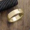 6mm 14k Yellow Gold Comfort Fit Mens Wedding Band, Polished