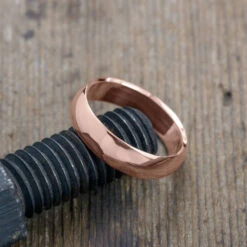 6mm 14k Rose Gold Comfort Fit Mens Wedding Band, Half Round Polished 6 6mm 14k Rose Gold Comfort Fit Mens Wedding Band, Half Round Polished -Point No Point Studio Store 1600126RG C ed256863 88a8 4b28 90c5 98632abe7ceb