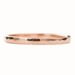 1.7mm Square 14k Rose Gold Wedding Band, Hammered Polished 9 1.7mm Square 14k Rose Gold Wedding Band, Hammered Polished -Point No Point Studio Store 1600164RG C 3c0af68a 0a24 4bce 9345 846027aa3620