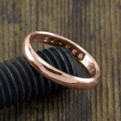 4mm Comfort Fit 14k Rose Gold Mens Wedding Band, Half Round Polished 6 4mm Comfort Fit 14k Rose Gold Mens Wedding Band, Half Round Polished -Point No Point Studio Store 1700006RG C b123c7a6 6f1d 453f 868f 4bb89edbbf39