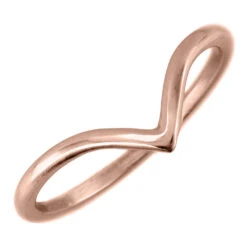 Vivian Wedding Band, 14k Rose Gold 19 Vivian Wedding Band, 14k Rose Gold -Point No Point Studio Store 1700072RG C