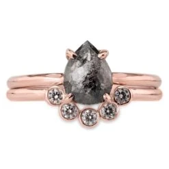 Contour Diamond Band, Bezel Ursa Setting, 14k Rose Gold -Point No Point Studio Store 1700101 A1 afcccca9 c518 45c1 9c66 5f57cb992ba5