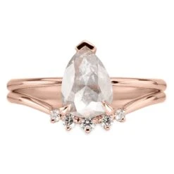 Petite Catherine Diamond Wedding Band, 14k Rose Gold 25 Petite Catherine Diamond Wedding Band, 14k Rose Gold -Point No Point Studio Store 1700473RG A1 1800x1800 765c27b5 043e 4f9c 828b bc0aa9dec648