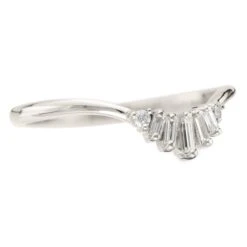 Wren Diamond Wedding Band, Platinum 21 Wren Diamond Wedding Band, Platinum -Point No Point Studio Store 1700497WG B e7bed4ad 44f1 457d bf75 a8d9aaf18302