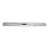 Classic Round Polished Wedding Band, Platinum