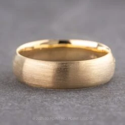 Emerald Mens Ring, Comfort Fit, 14K Yellow Gold -Point No Point Studio Store 18356 1219f979 8924 4632 85ae 552f7e0f68c2