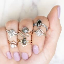 1.71 Carat Black Marquise Diamond Engagement Ring, Jane Setting, Platinum 27 1.71 Carat Black Marquise Diamond Engagement Ring, Jane Setting, Platinum -Point No Point Studio Store 190301 OWG b2f95282 d1da 4f94 81a3 8a0bf02d5c23