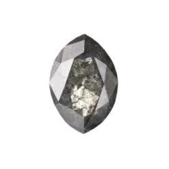 2.06 Carat Salt And Pepper Double Cut Marquise Diamond 9 2.06 Carat Salt And Pepper Double Cut Marquise Diamond -Point No Point Studio Store 2.06 600 4