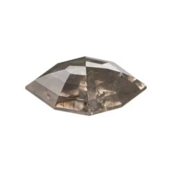 2.22 Carat Salt And Pepper Rose Cut Geometric Marquise Diamond 5 2.22 Carat Salt And Pepper Rose Cut Geometric Marquise Diamond -Point No Point Studio Store 2.22 735 3