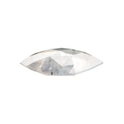 2.25 Carat Icy White Double Cut Marquise Diamond 8 2.25 Carat Icy White Double Cut Marquise Diamond -Point No Point Studio Store 2.25 1215 3