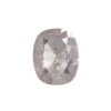 2.37 Carat Icy White Rose Cut Cushion Diamond