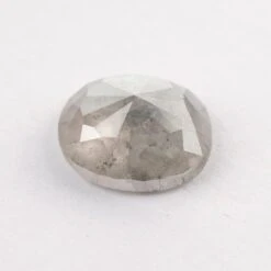 4.69 Carat Salt And Pepper Rose Cut Cushion Diamond 9 4.69 Carat Salt And Pepper Rose Cut Cushion Diamond -Point No Point Studio Store 20180301 09 5