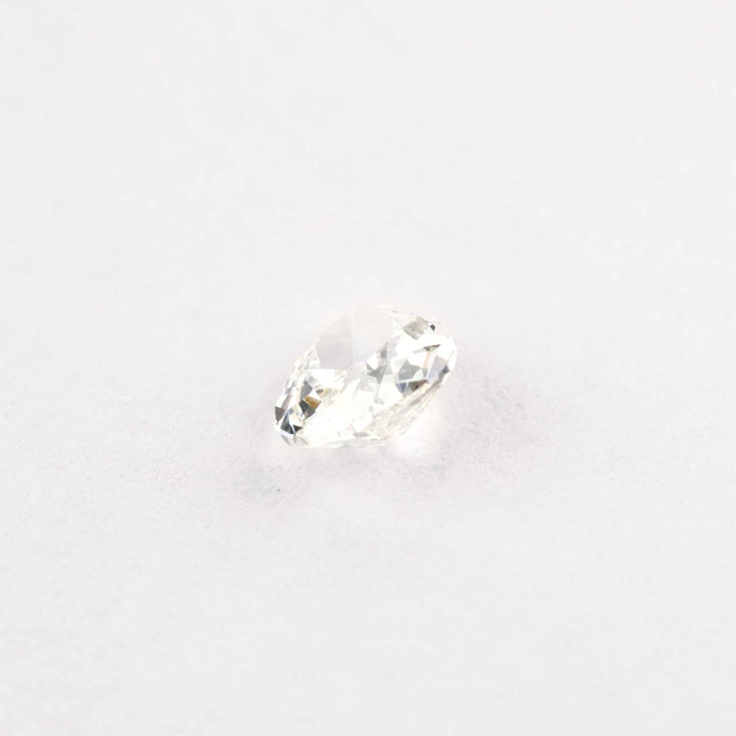 .60 Carat Clear European Cut Pear Diamond 3 .60 Carat Clear European Cut Pear Diamond - Image 3